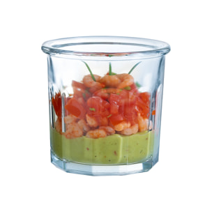 6 verrines 31 cl  Gaston - Luminarc - Verre ultra transparent