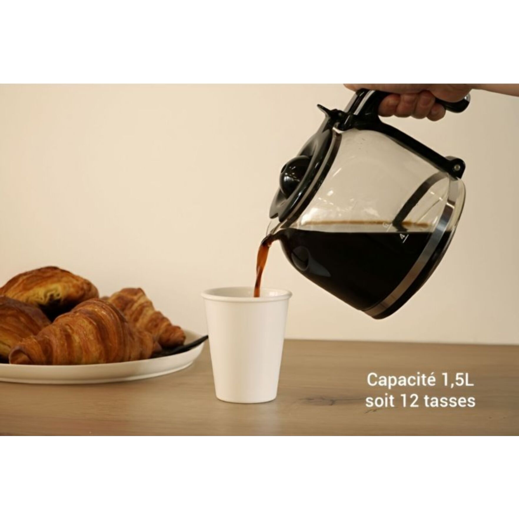 Cafetière filtre MIOGO Daily MDCM2