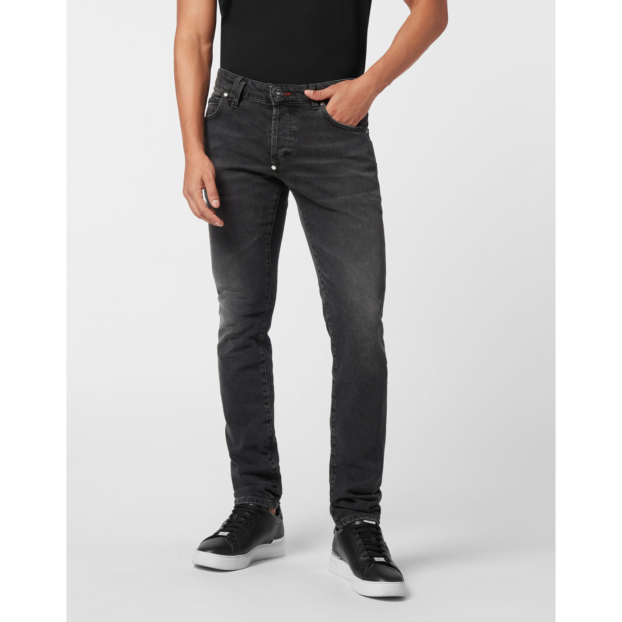 PHILIPP PLEIN Corte super recto MONOGRAM