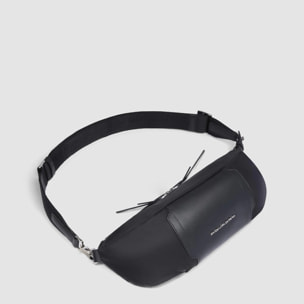 Piquadro Marsupio crossover in tessuto riciclato