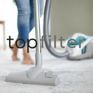 Brosse ronde aspirateur et 3 adaptateurs Top Filter