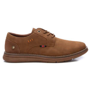 Zapato blucher/derby camel