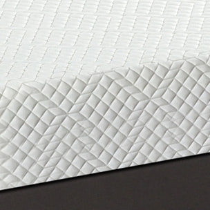 Ensemble Matelas Memoire de forme Absolu avec sommier en bois