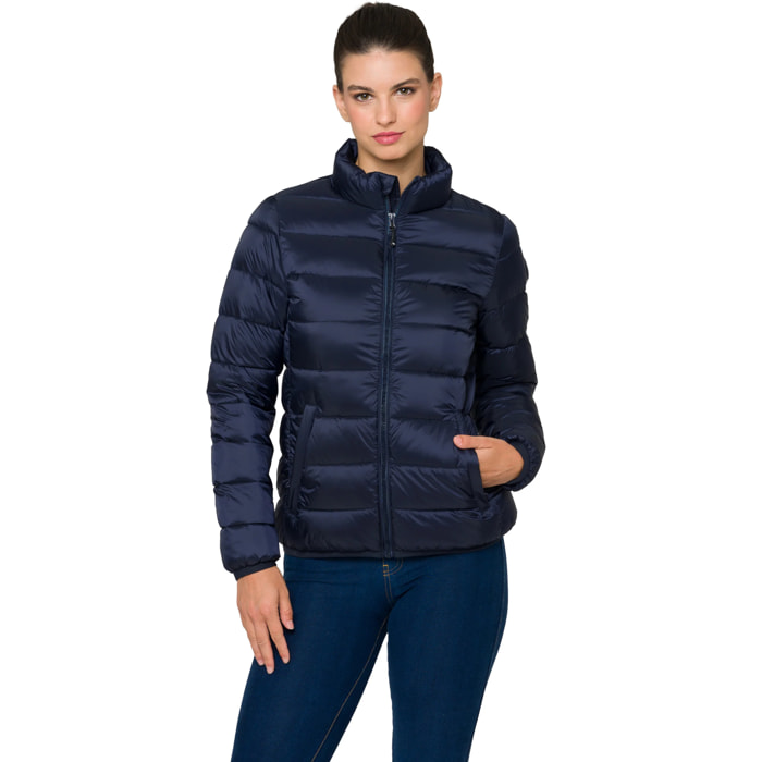 Piumino GANESH 50% piuma d'anatra Blu