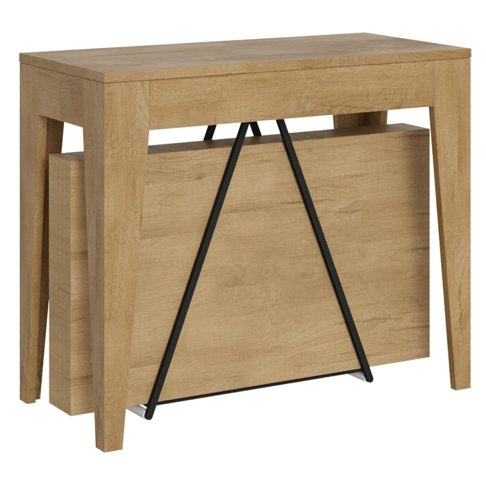 Consolle allungabile 90x42/302 cm Zima quercia natura