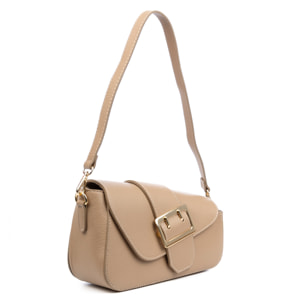 Barzago Borsa a spalla Donna. Pelle autentica Dollaro