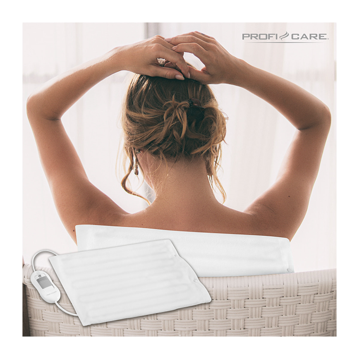Coussin chauffant Proficare PC-HK 3059 Blanc