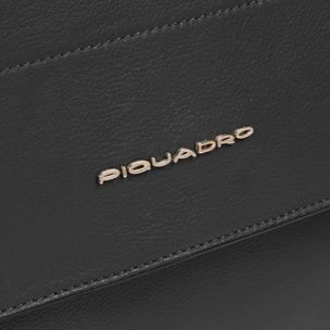 Piquadro Borsa modello satchel in pelle porta pc con protezioni antiurto e RFID