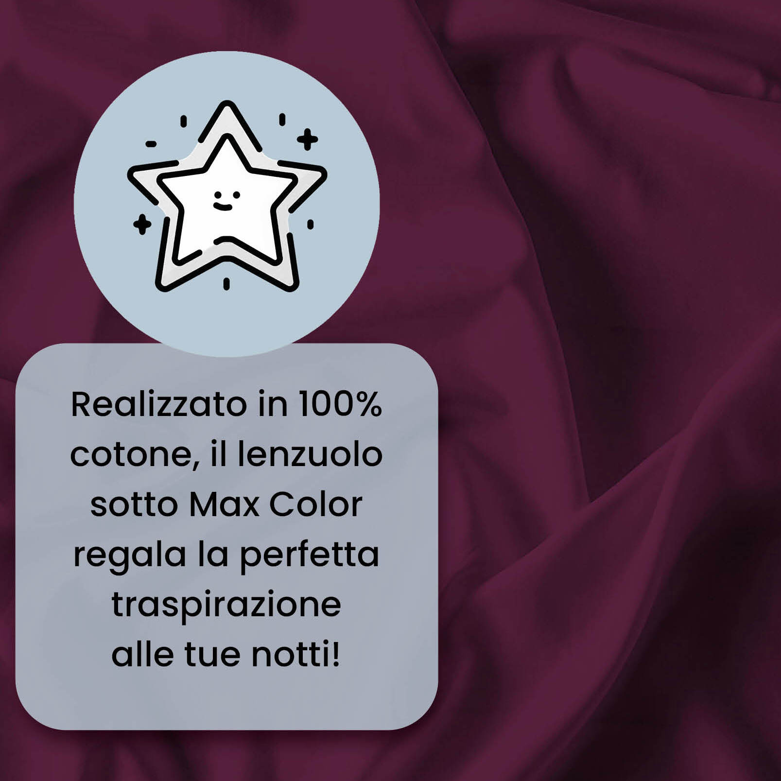 LENZUOLO SOTTO CON ANGOLI MAX COLOR, 100% COTONE MADE IN ITALY - MATRIMONIALE MAXI