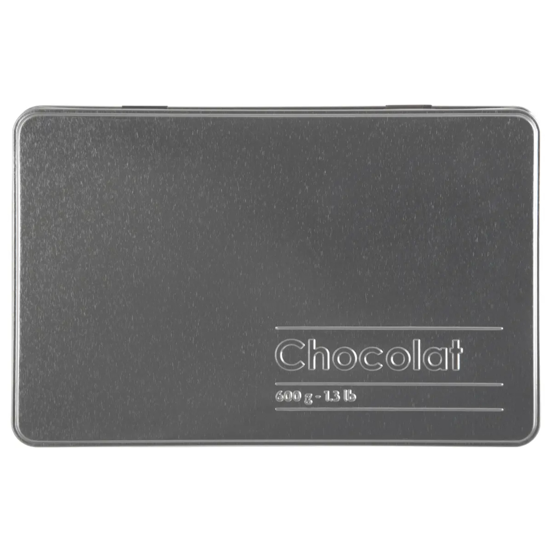Boîte à chocolat métal "Black Edition" noir