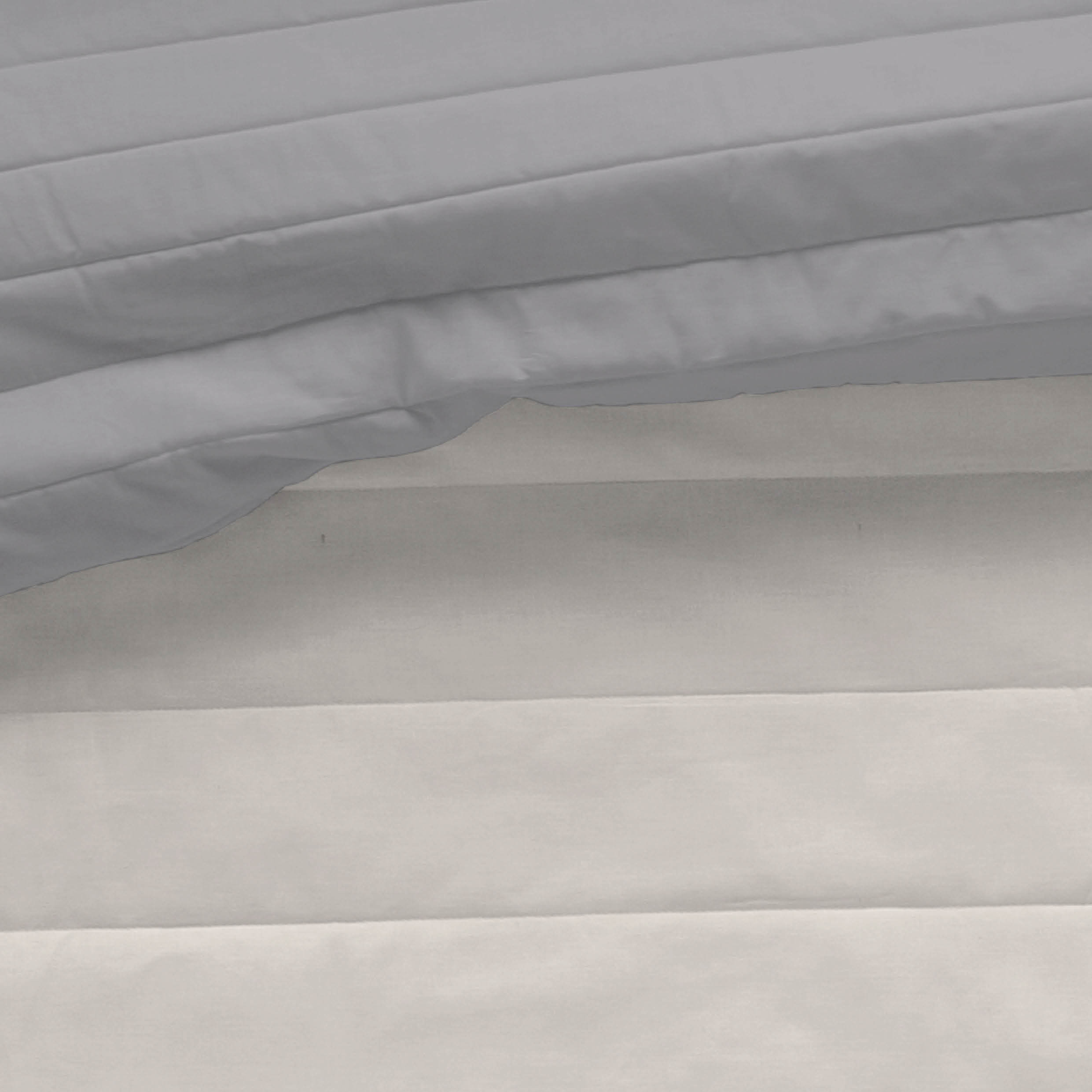 Icehome - Colcha Bouti - Lisa - Reversible - 100% Microfibra - 70 gr/m² - L.807 Gris/L.198 Piedra