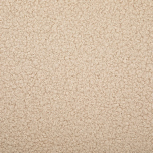 Fauteuil "Kale" - bois et métal - ivoire