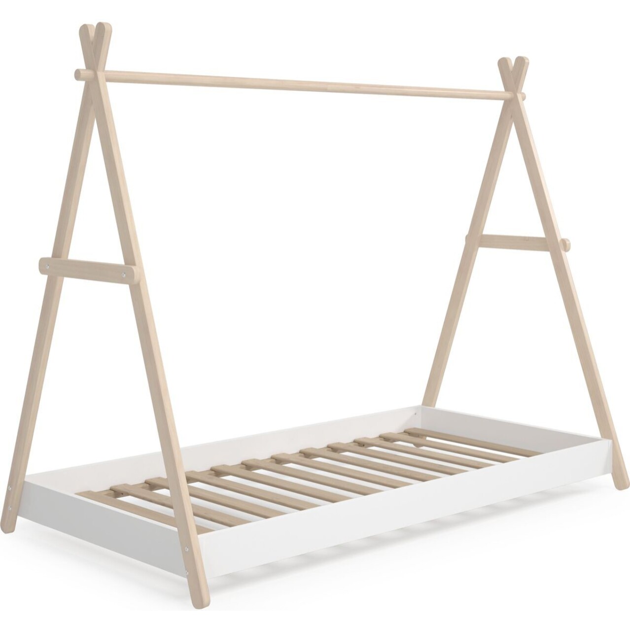 Lit tipi enfant ajustable en bois - ANNIE
