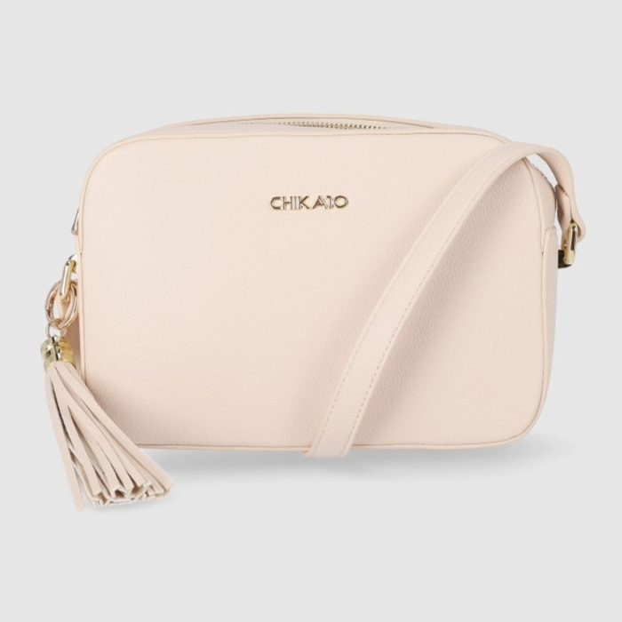 Bolso - Beig - Medida: 24 cm x 17 cm x 7 cm