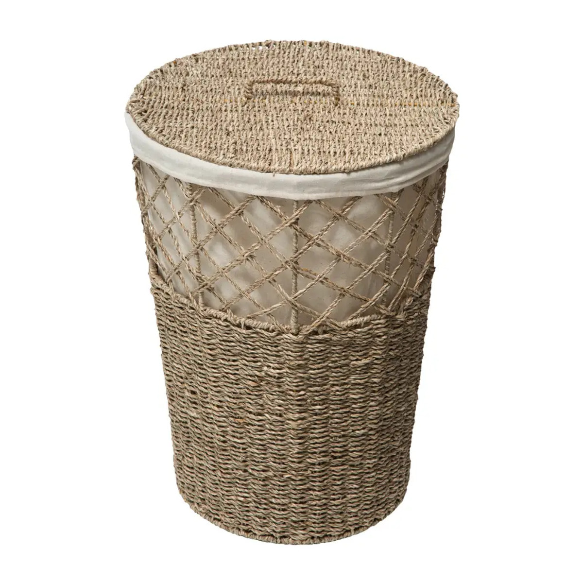 Panier à linge en roseau 15L "Vannerie"