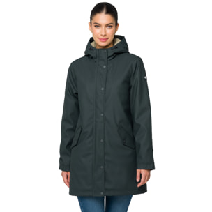 Giacca Hot Buttered termica impermeabile Karen verde scuro