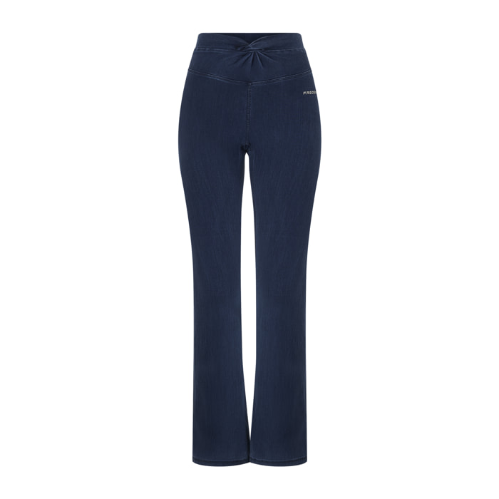 Jeggings N.O.W. skinny vita alta in tencel denim