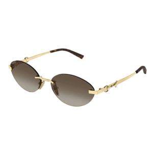 Gafas de Sol Gucci GG2051S-004 de Metal Mujer 58 mm