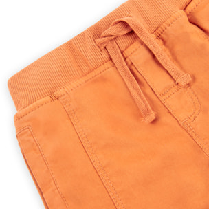 Pantalón gabardina elástica de bebé niño