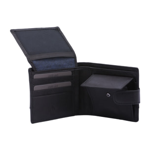 Portafoglio uomo in vera pelle - Modello False - Casual - 10.0 x 12.5 x 2.5 cm