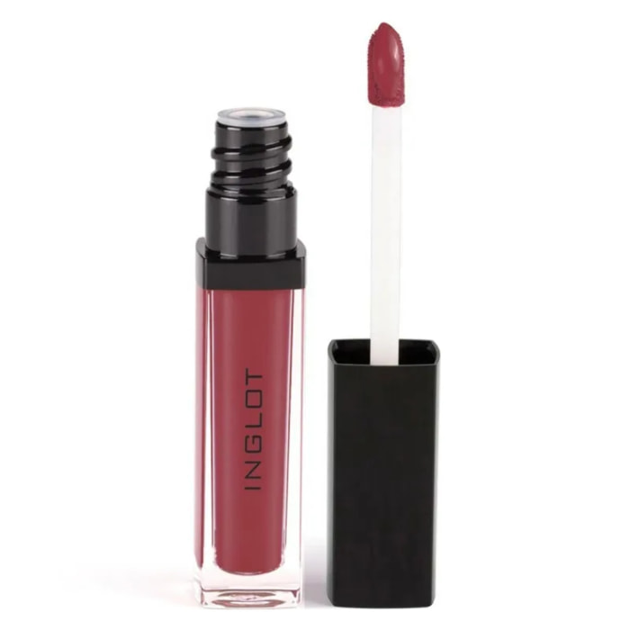 INGLOT HD Lip Tint Matte Rosa Oscuro 27, Labial permanente mate, Alta cobertura, Durabilidad y resistencia al resecamiento y transferencia, Alta pigmentación, Hidratante, Best seller mundial. 5,5ml