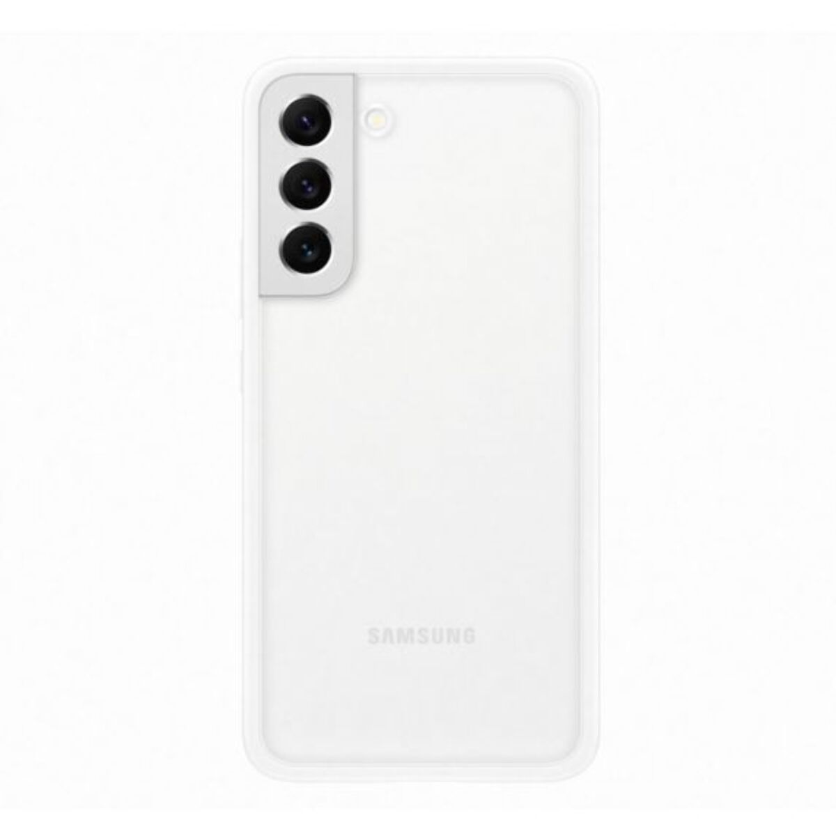 Coque SAMSUNG S22+ Frame Cover blanc