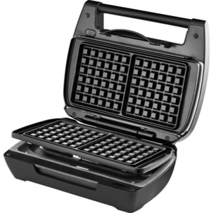 Gaufrier, croque monsieur LAGRANGE Mini Maxi 2 plaques gaufre+croque 28463