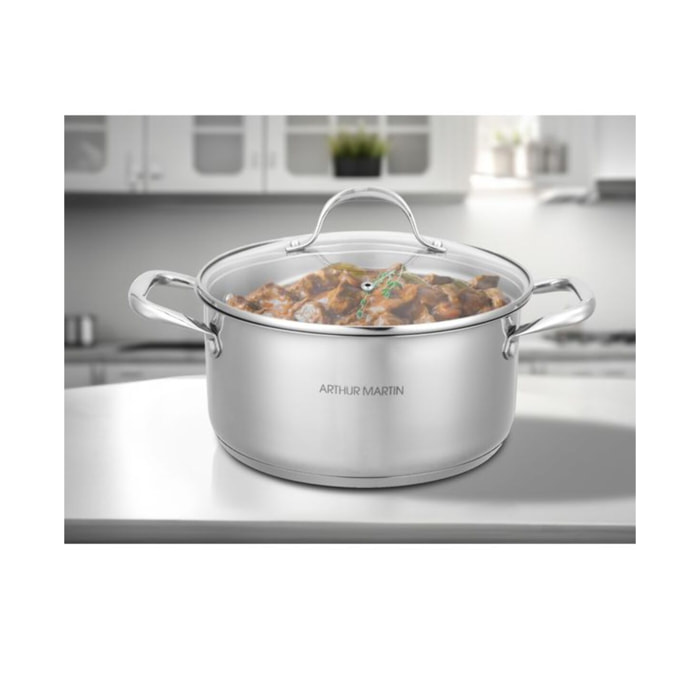 Marmite Inox 24 cm