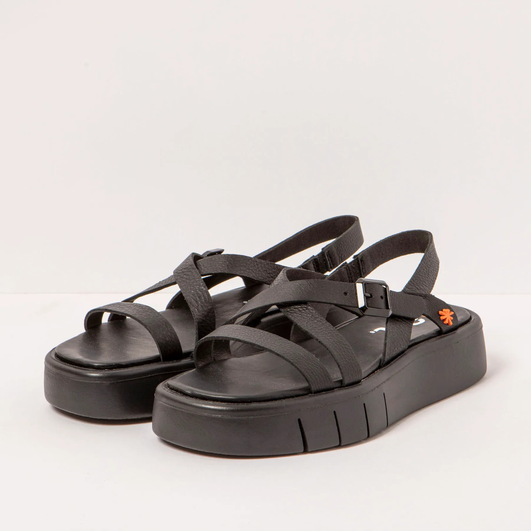 Sandalias 1853 NAPPA BLACK/ MALAGA color Black