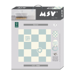 Abattant wc MDF BONNIE - Charnières Inox MSV
