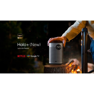 Vidéoprojecteur portable XGIMI Halo+ Full HD 1080p 700 lumens - Google TV avec batterie intégrée