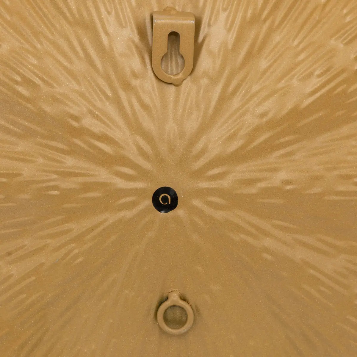 Lot de 3 déco murales Leslie métal doré D22/225/335cm