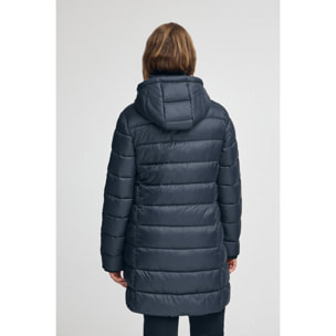 Giubbotto Salima Embroidery blu marino con logo Rigby Go