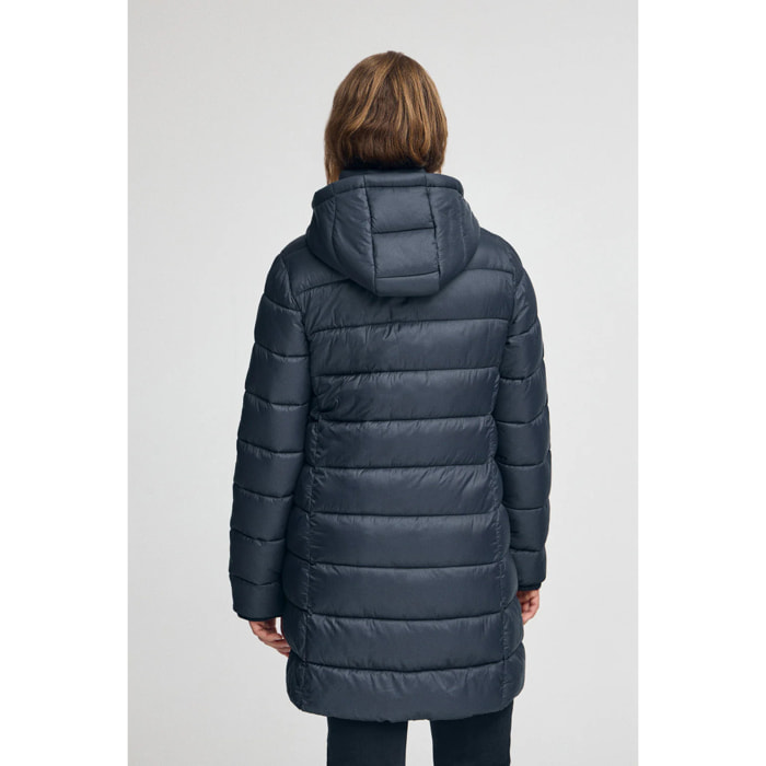 Giubbotto Salima Embroidery blu marino con logo Rigby Go