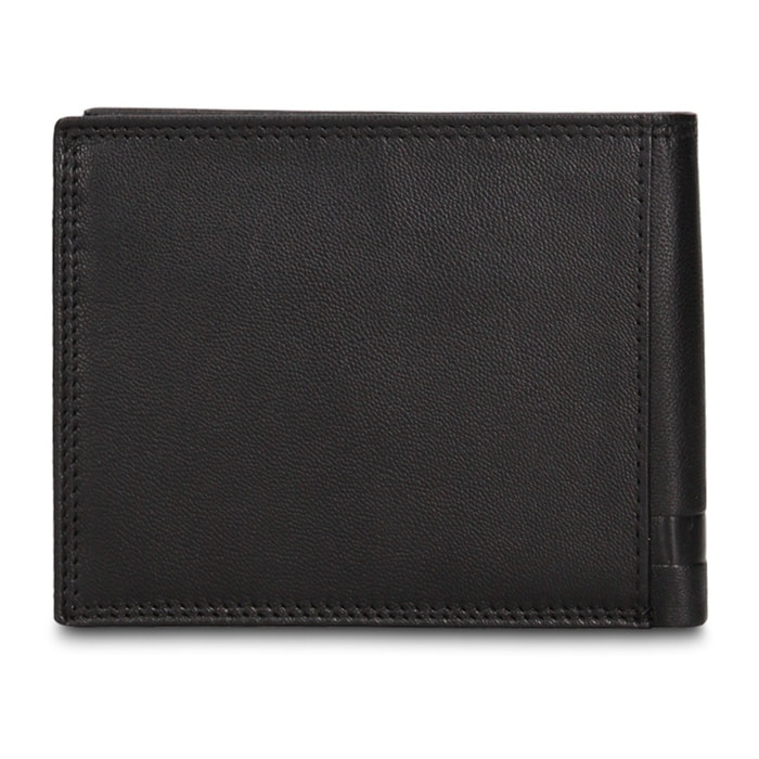 Portafoglio uomo in vera pelle - Modello Eldrin Prime - Casual - 12.5 x 9.5 x 2.0 cm