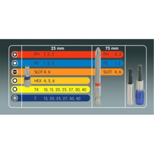 Coffret de 71 embouts KS TOOLS - 918.2070