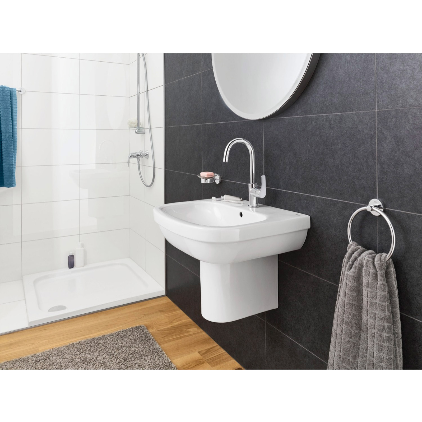 GROHE Anneau porte-serviette Essentials Ø180