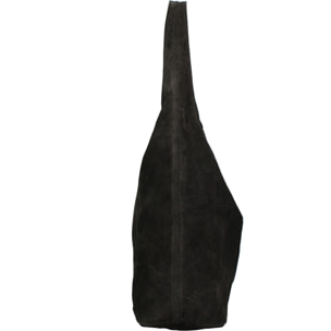 Borsa a mano da donna Made in Italy - Modello Valeria Chic - 100% pelle - 40.0 x 35.0 x 15.0 cm