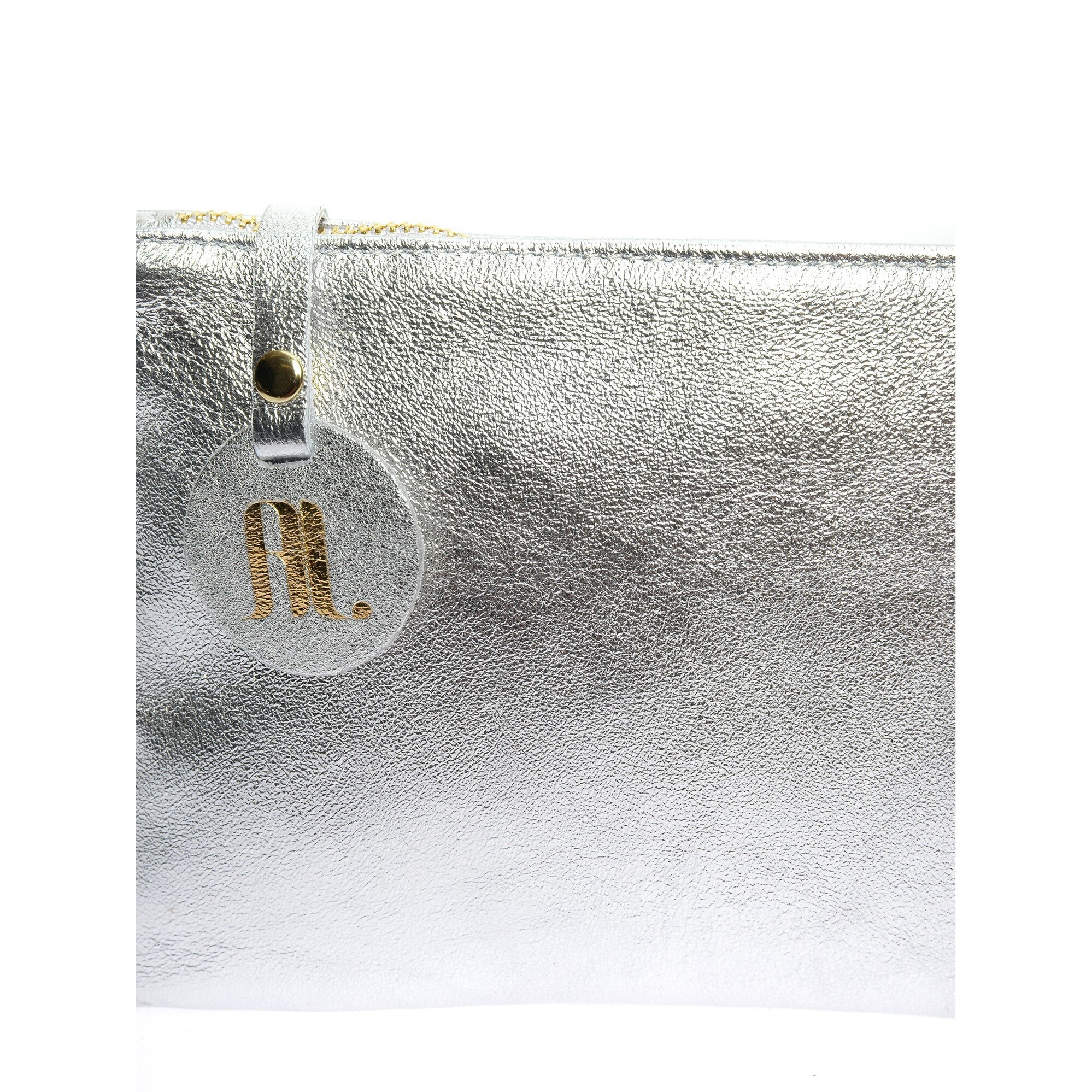 Borsa a spalla Anna Luchini Argentato