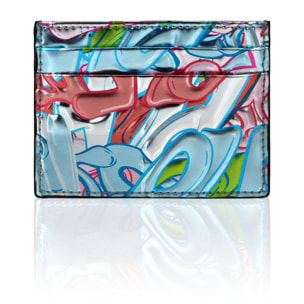 PHILIPP PLEIN Credit Cards Holder BOMBING GRAFFITI