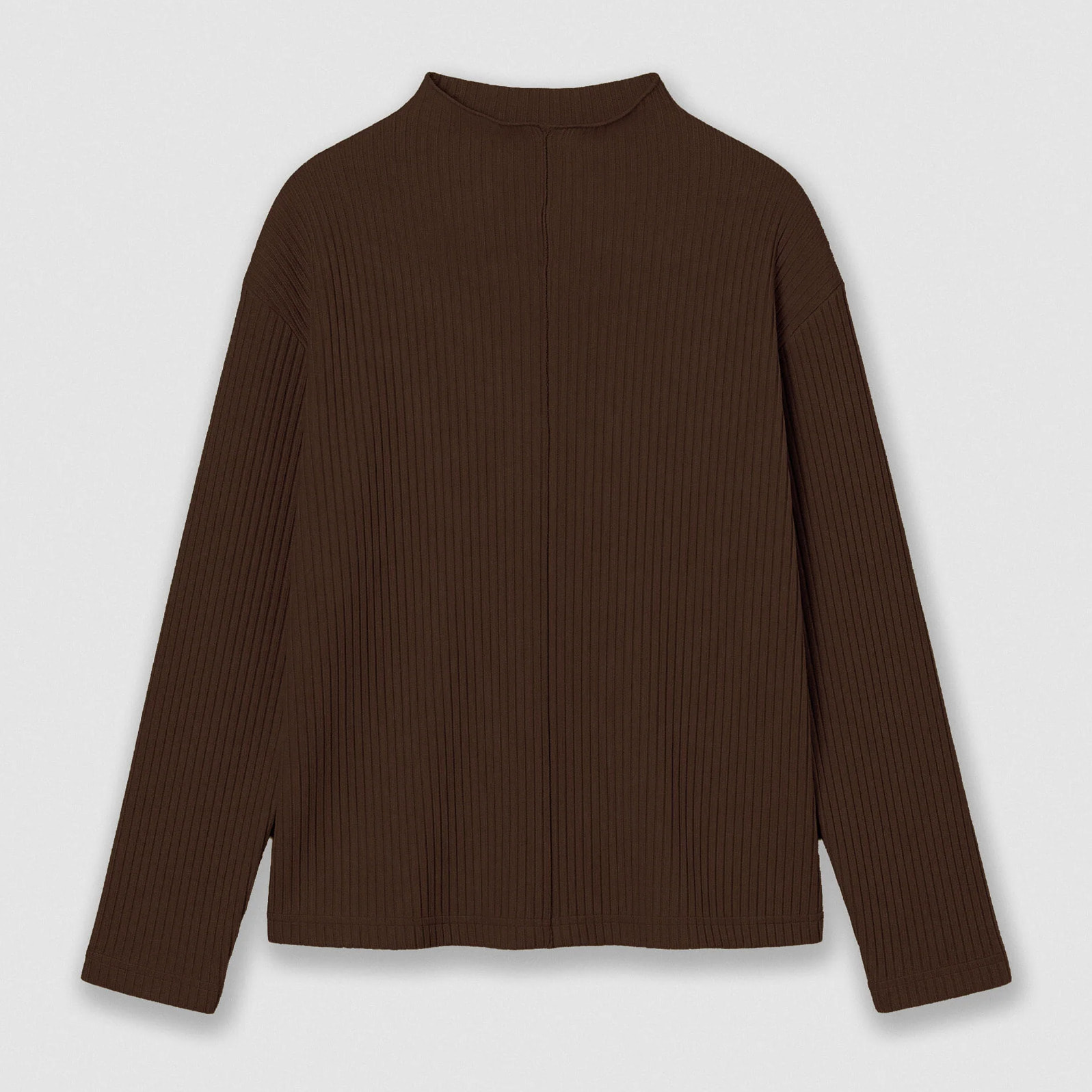 Set jersey pantalón canalé chocolate