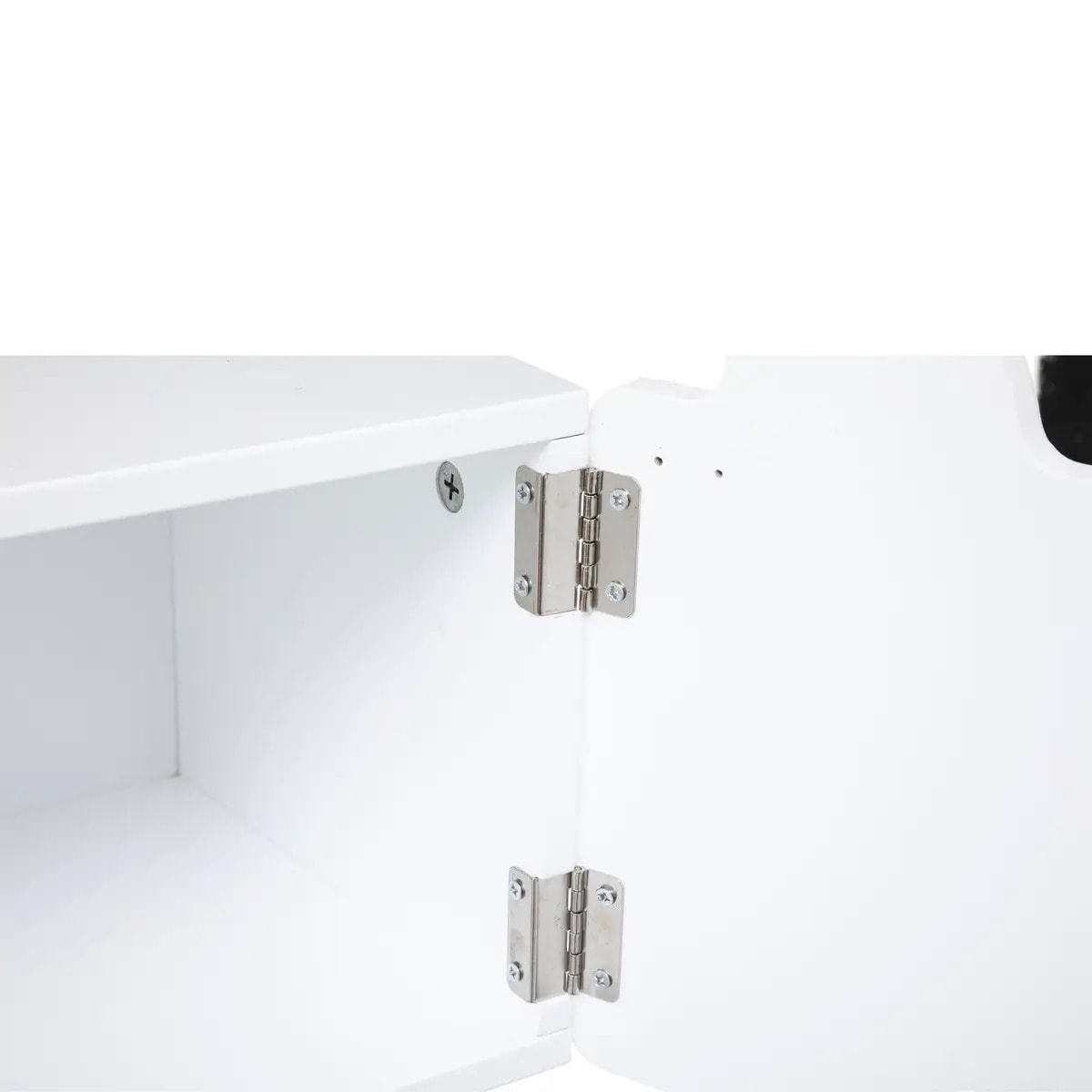 Chevet enfant "Renard" - blanc - bois