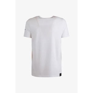 T-shirt Esercito bianca in cotone uomo