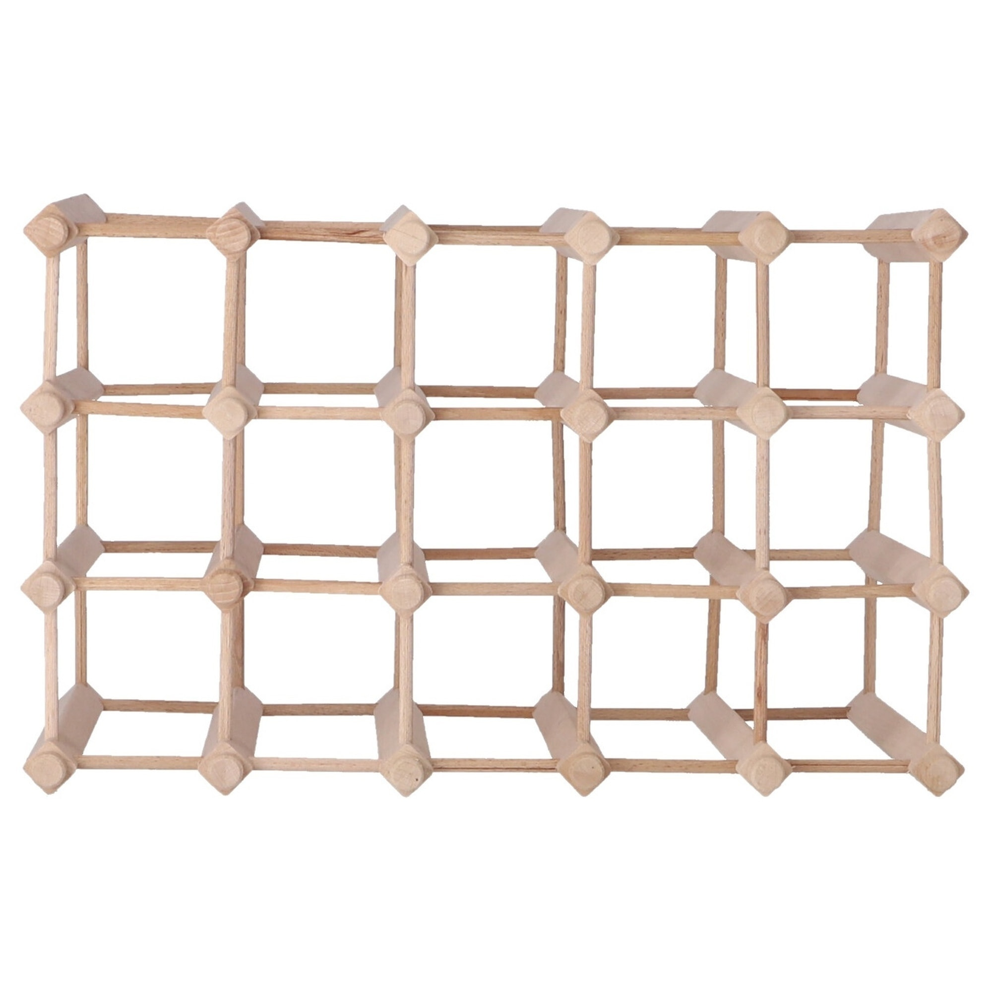 Botellero de haya para 20 botellas