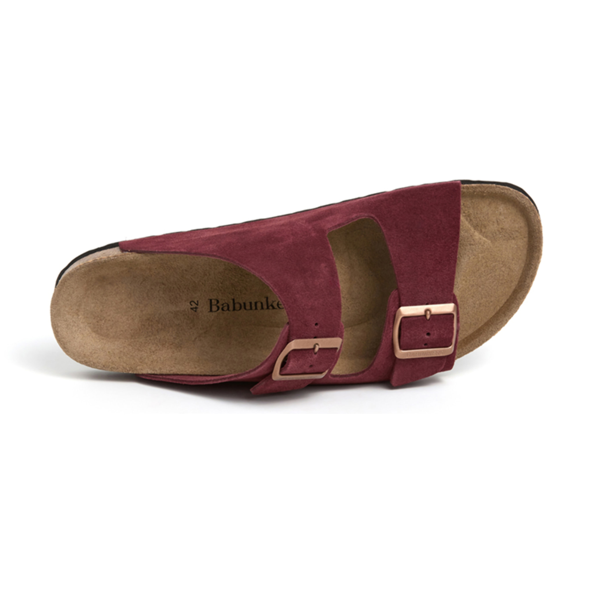 SANDALIA BABUNKERS ROJO
