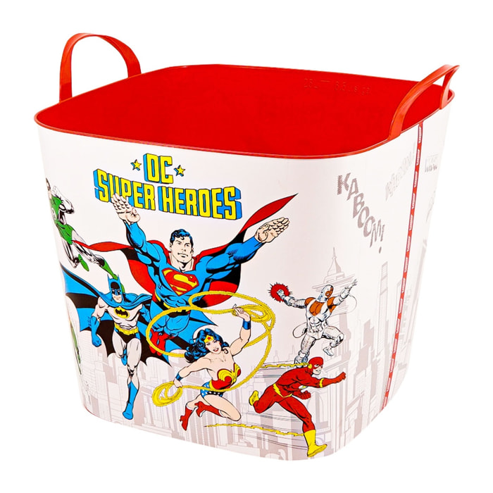 Life story cesto 25l iml justice league superheros warner