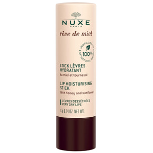 Stick lèvres hydratant - Rêve de Miel® - Lèvres desséchées ou abîmées - 4g