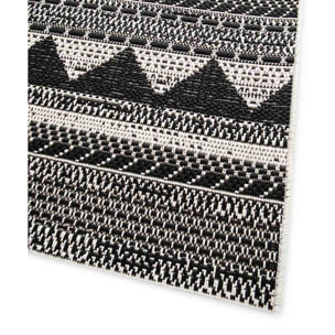 Tappeto Outdoor Grigio Nero