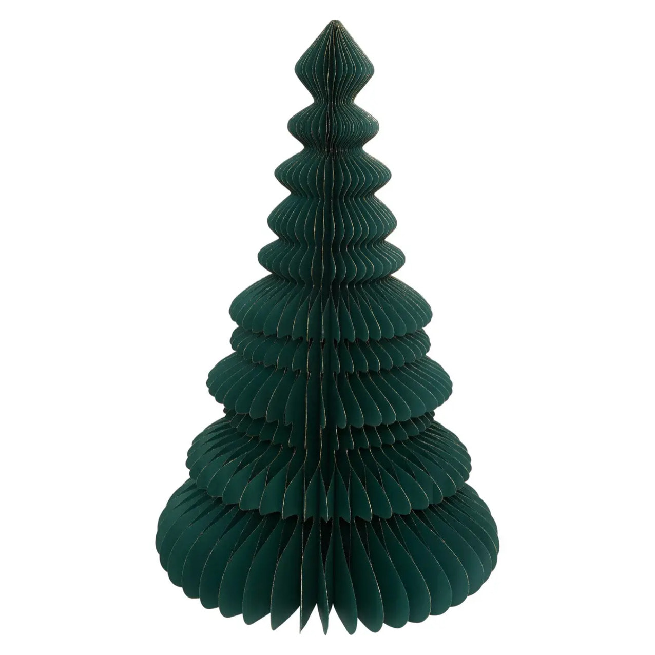 Sapin papier H.90cm vert