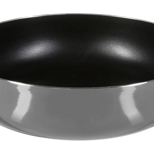 Sauteuse Neo D28cm aluminium gris